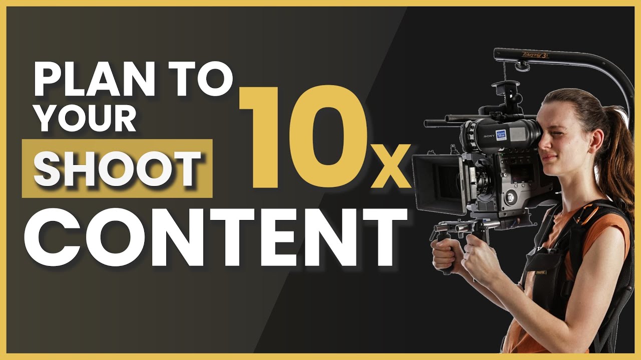 Create 1 MONTH’s worth of content every shoot with this 15-minute planning exercise