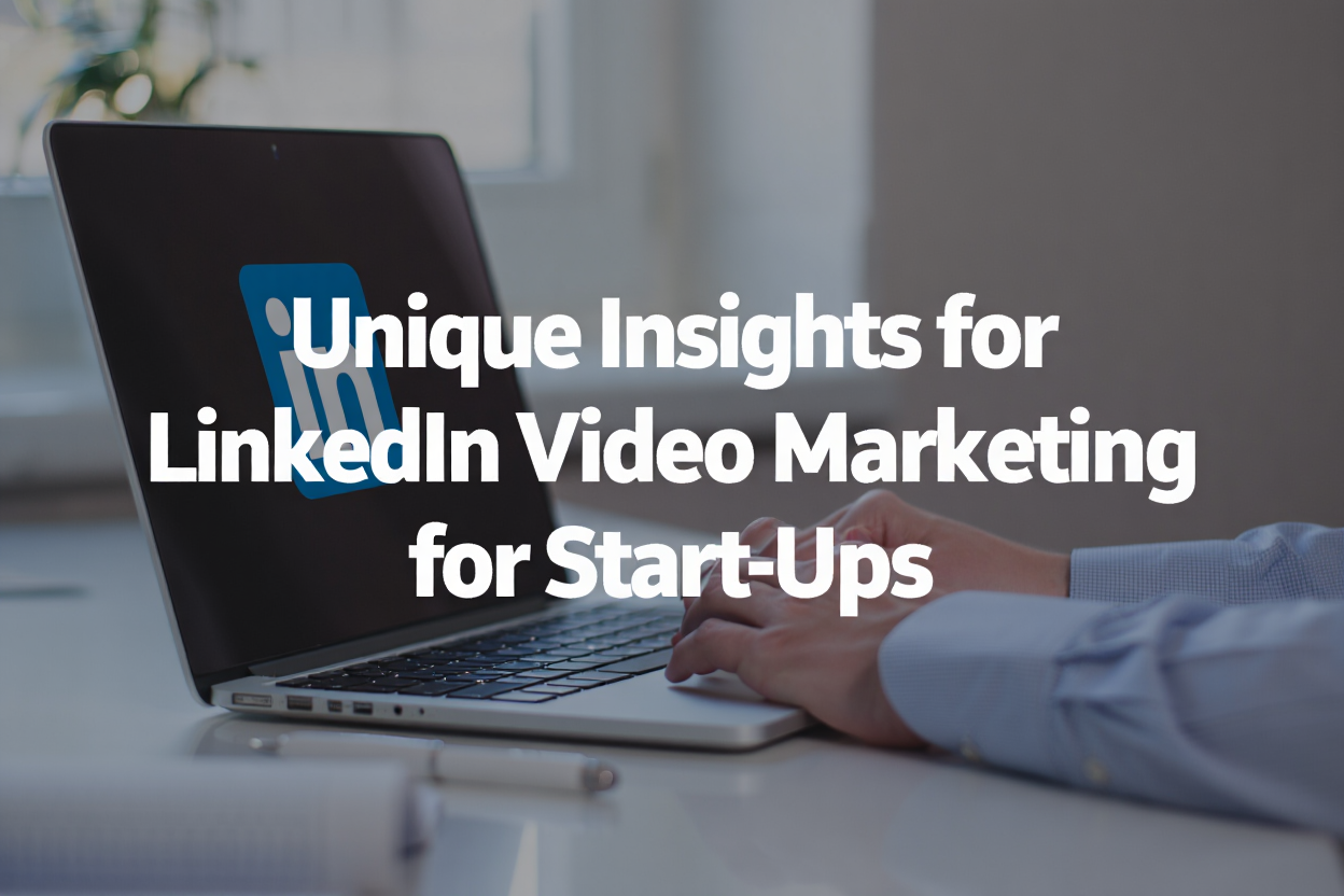 Unique Insights for LinkedIn Video Marketing for Start-Ups 