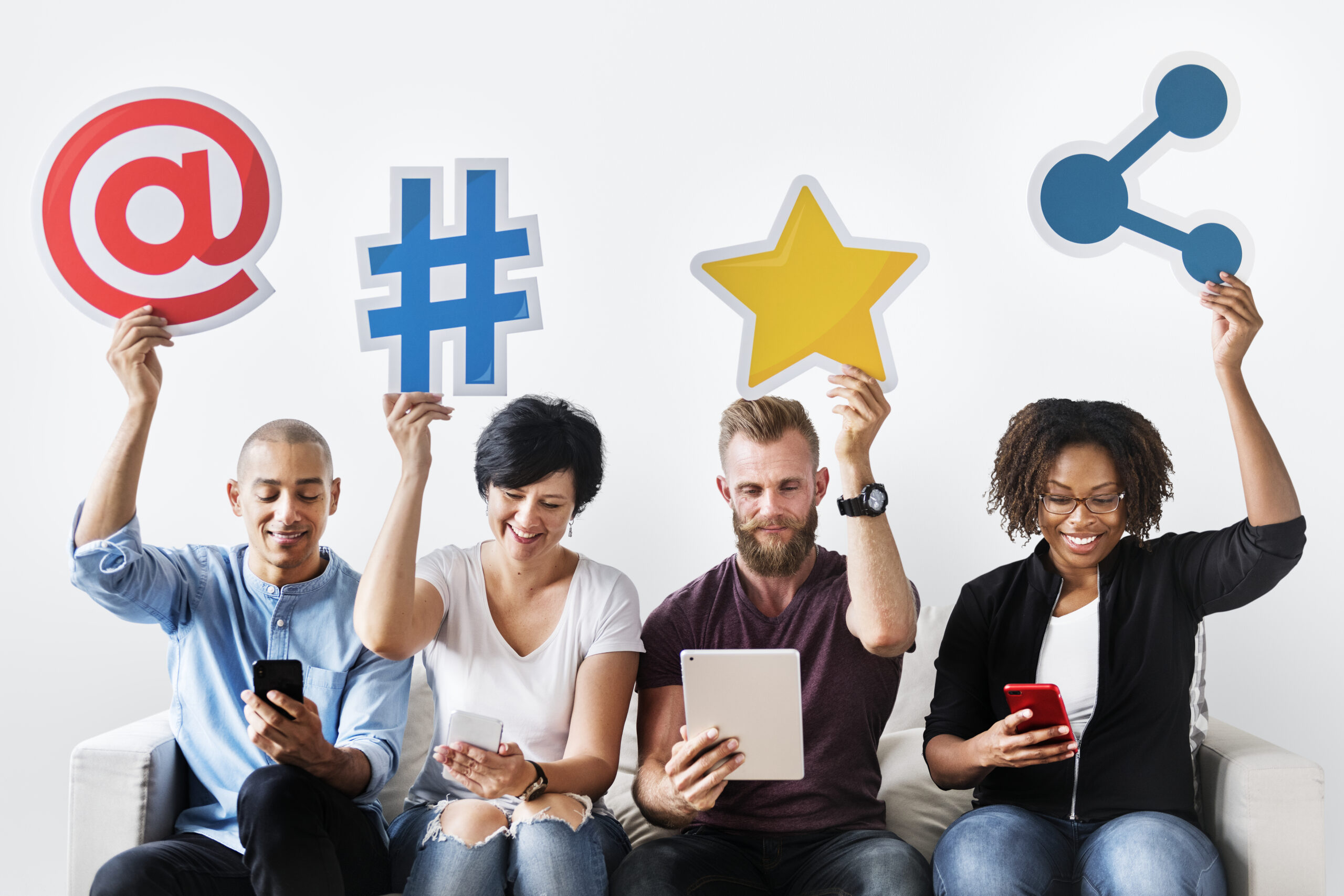people watching explainer videos for social media