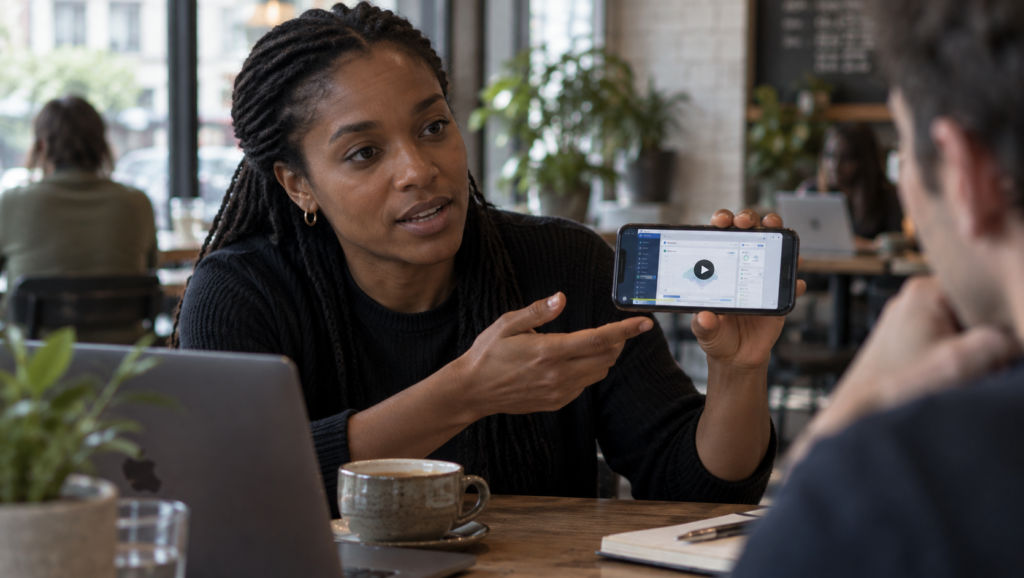Café Startup Demo Conversation