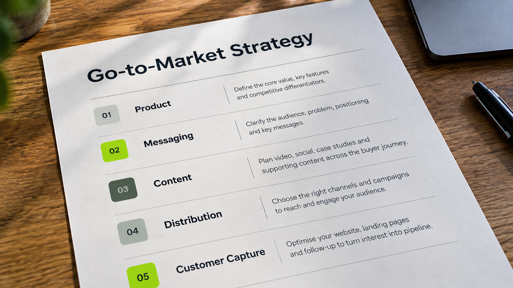 Go-to-Market Strategy Workspace
