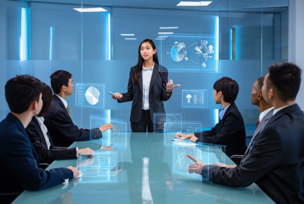 woman entrepreneur who knows how to effectively explain tech to investors