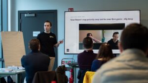 Compliant, Accessible, Engaging: How To Market To Healthcare With Video Campaigns 3 Luke K Murphy Presenting At The HCO HCP WDM Pioneer Labs Video Marketing Campaigns for Healthcare Presentation